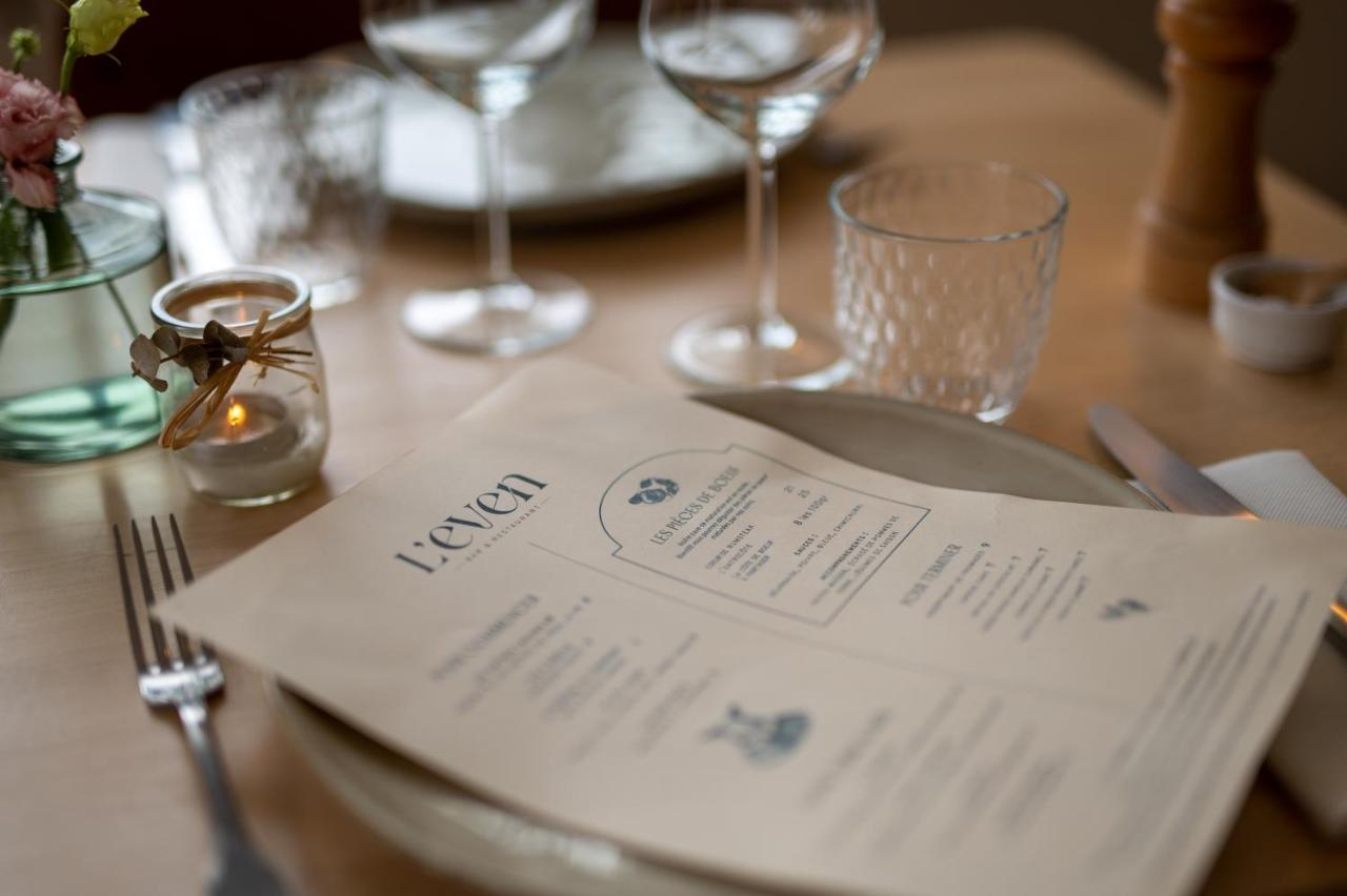 Hotel Restaurant La Voile Bleue エルドゥヴァン エクステリア 写真