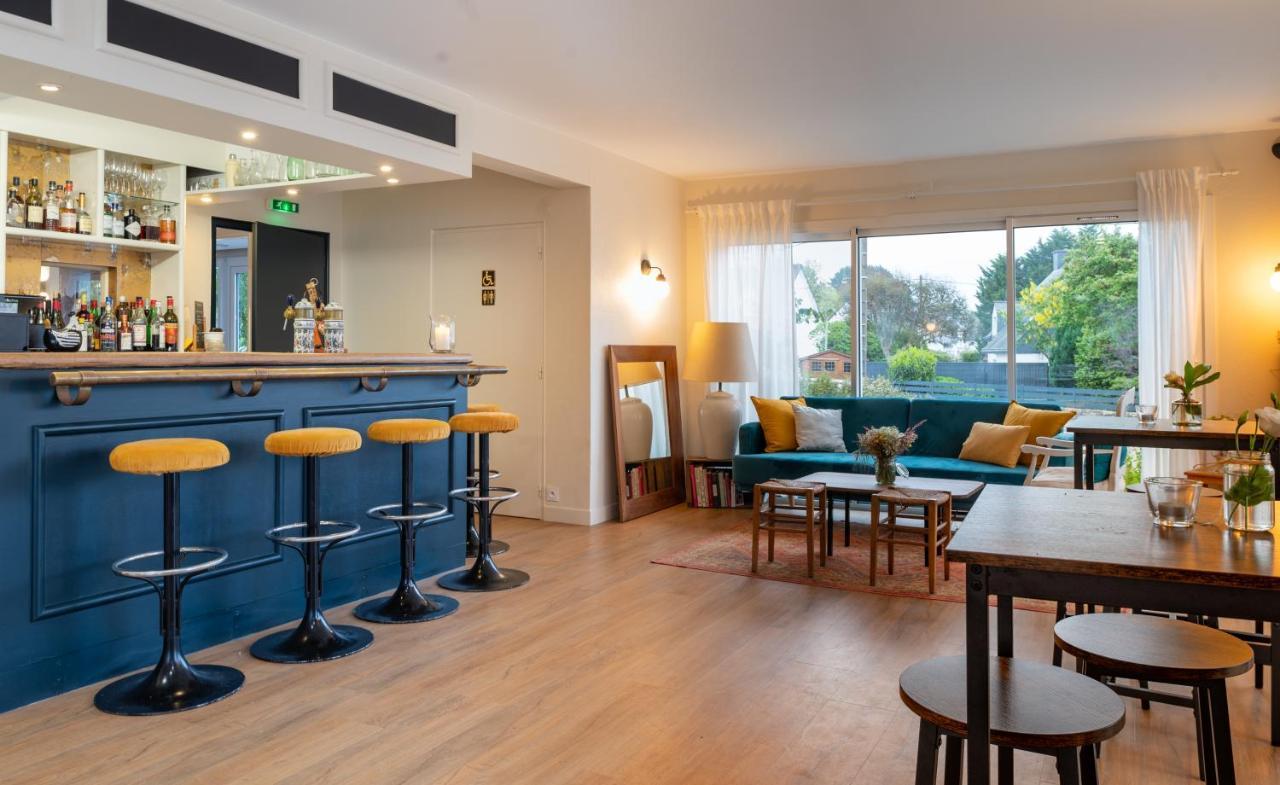 Hotel Restaurant La Voile Bleue エルドゥヴァン エクステリア 写真